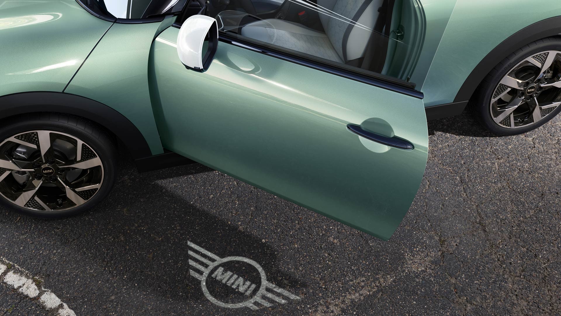 MINI Cooper 3 ajtós - külső - üdvözlőfény